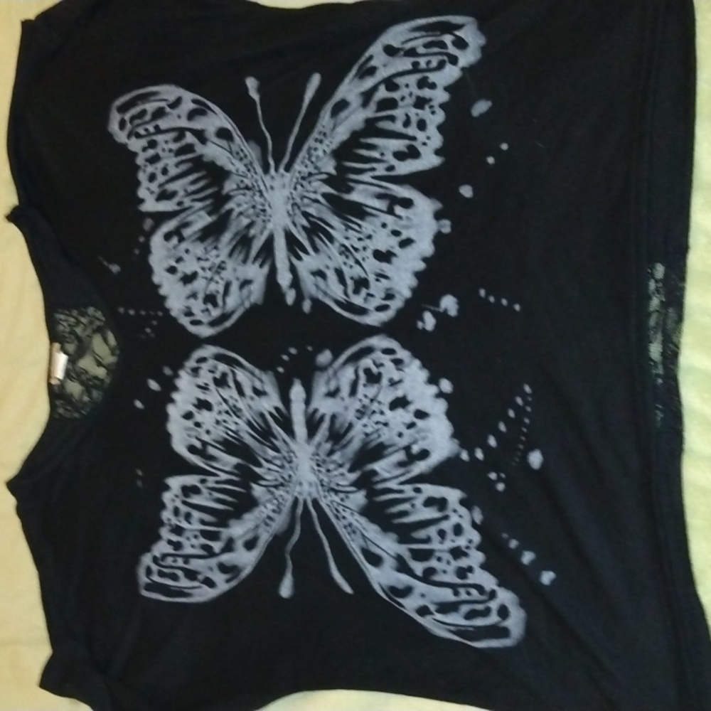 Ladies Butterfly Tee/Tunic Sz.2x
